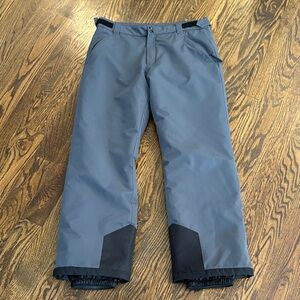 Men's Gray Ski & Snowboard Pants
